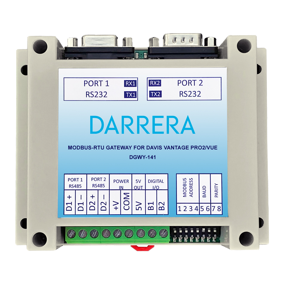 DGWY-141 - Pasarela MODBUS-RTU para Vantage Pro2™/Vantage Vue®