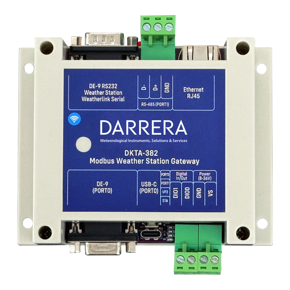DKTA-382 - Pasarela MODBUS-RTU/TCP para Vantage Pro2™/Vantage Vue®