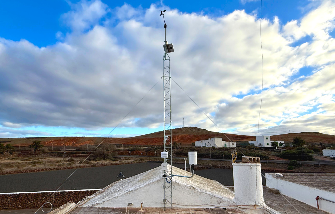 The Lanzarote Island Water Council strengthens its meteorological observation network on the island with 7 new stations installed by Darrera The Lanzarote Island Water Council strengthens its meteorological observation network on the island with 7 new stations installed by Darrera