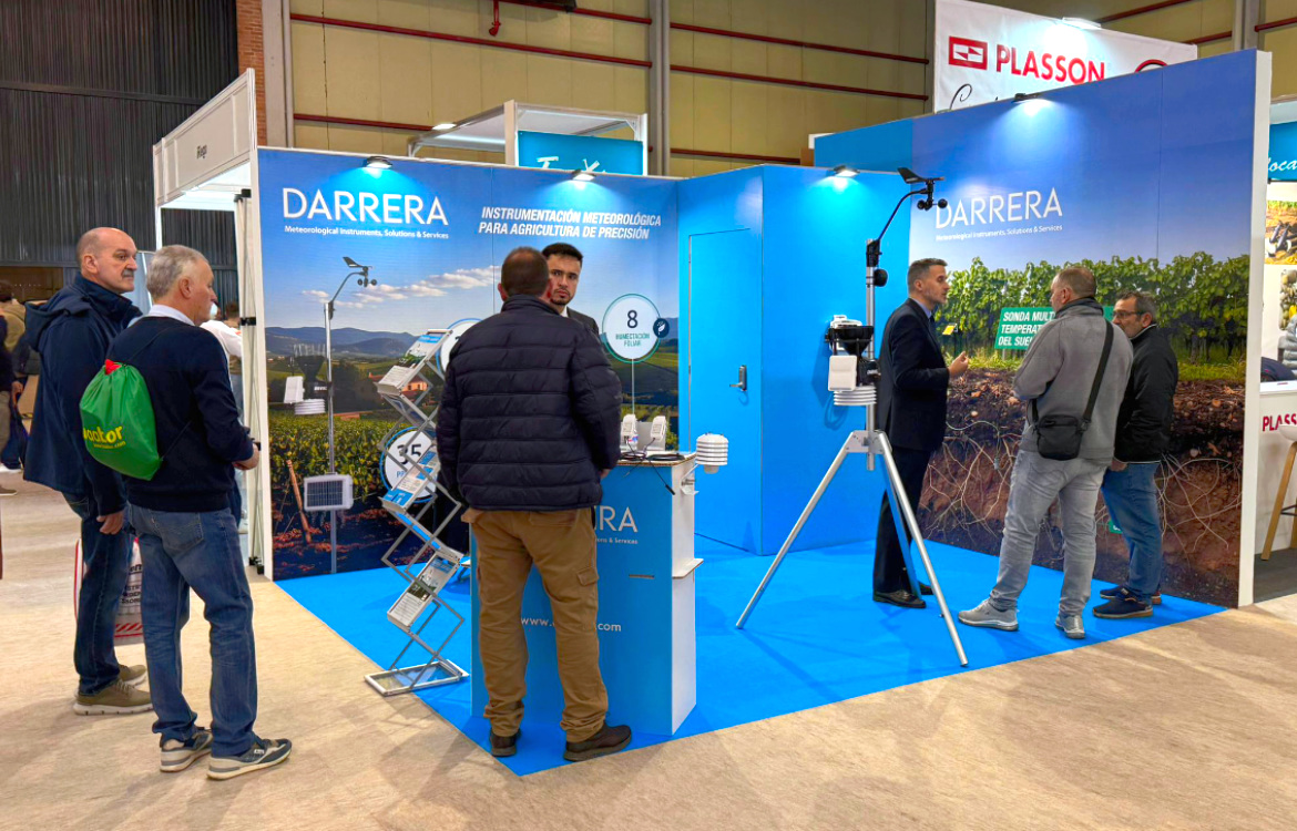 Darrera presenta sus últimas innovaciones agrometeorológicas en FIMA 2026