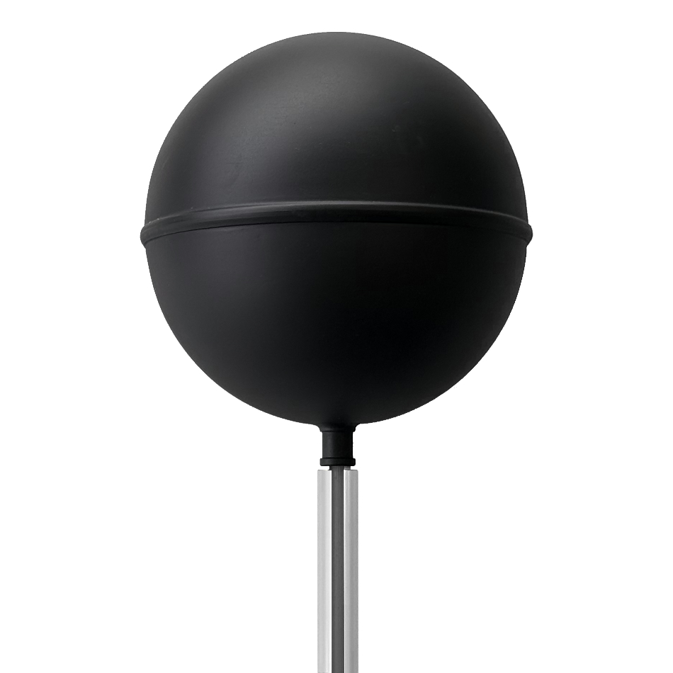 TP875S - Globo Negro para Sensor de Temperatura
