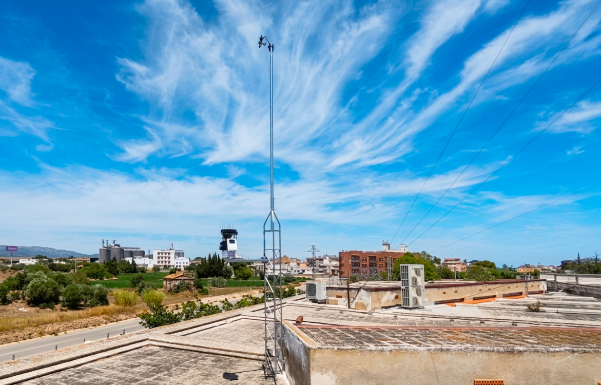 The Town Council of l’Aldea relies on Darrera for the installation of its new Vantage Pro2 Plus municipal weather station