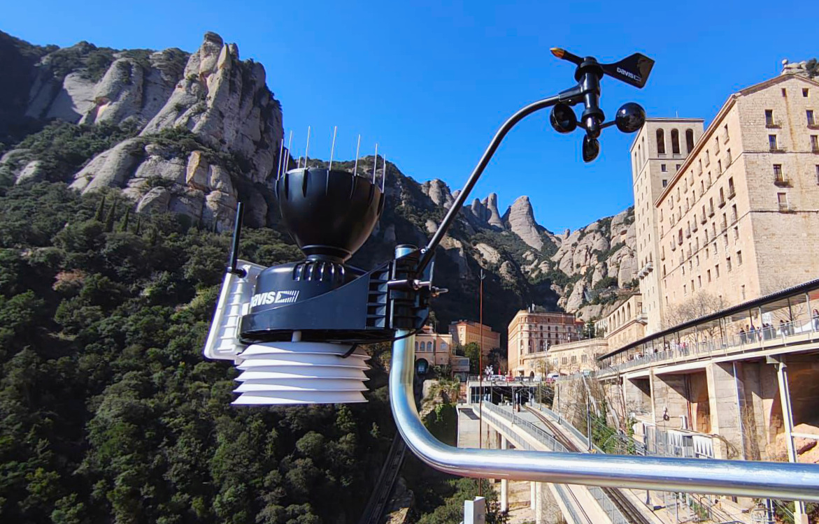 Montserrat Aerial Cable Car enhances environmental monitoring with a weather station installed by Darrera
