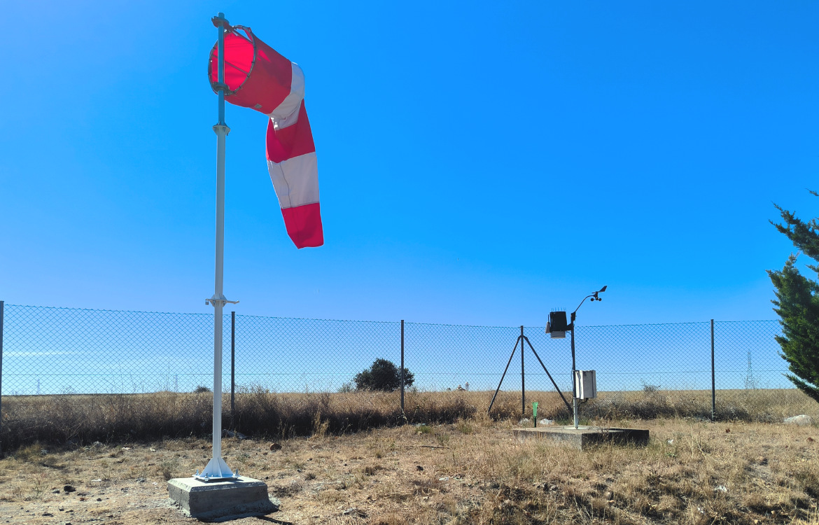 Darrera supplies and installs a new windsock at a Waste Treatment Plant to comply with applicable regulations