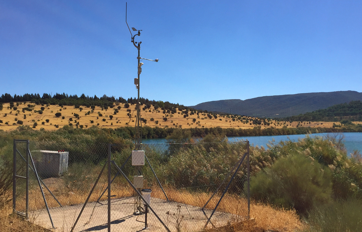 Darrera instala un sistema meteorológico AWS en la sede de Encasur-Endesa en Puertollano (Ciudad Real)