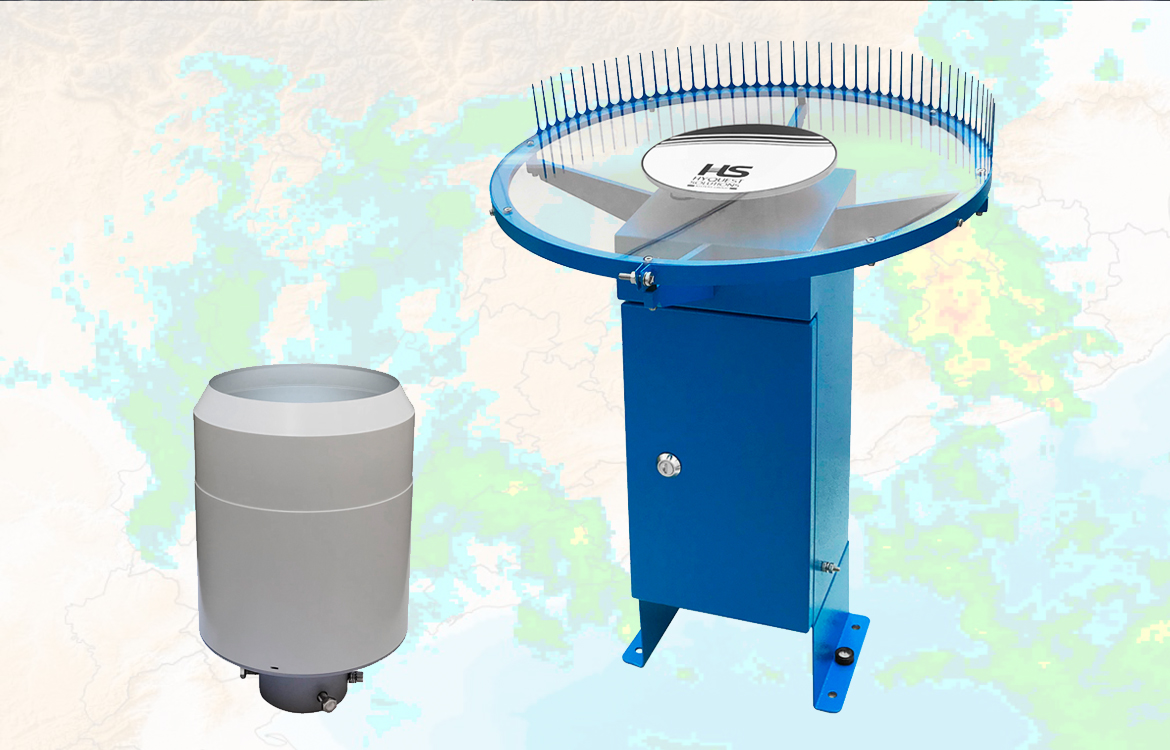 Darrera supplies 5 weighing rain gauges and a hail sensor to the Meteorological Service of Catalonia