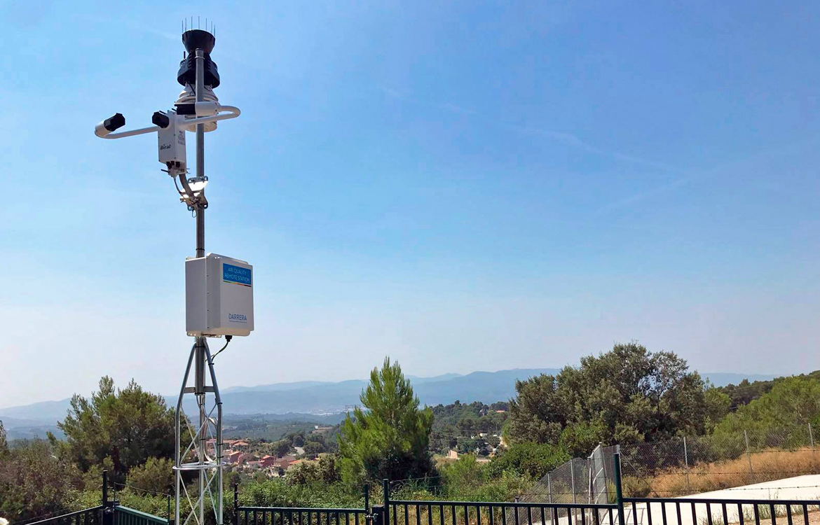 Darrera instala 2 estaciones meteorológicas municipales en Rubí Darrera instala 2 estaciones meteorológicas municipales en Rubí