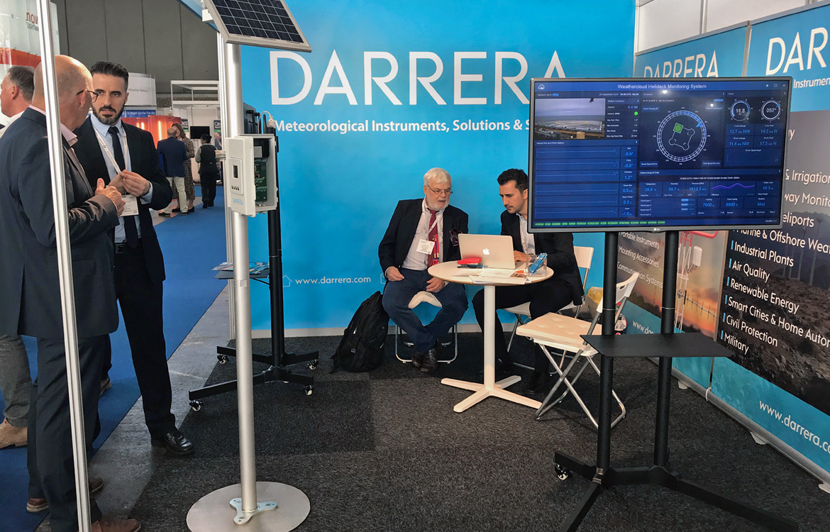 Darrera participa como expositor en la Meteorological Technology World Expo 2018 en Ámsterdam Darrera participa como expositor en la Meteorological Technology World Expo 2018 en Ámsterdam