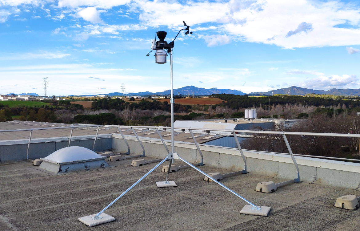 Darrera carries out the installation and commissioning of a weather station at the headquarters of Würth España