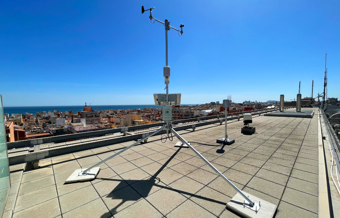 Badalona has a new high-performance municipal weather station supplied and installed by Darrera Badalona has a new high-performance municipal weather station supplied and installed by Darrera