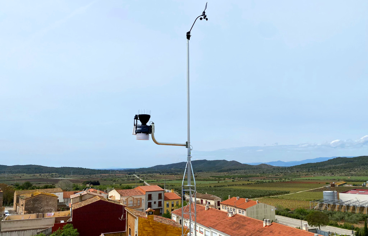 The Masllorenç local government has a new municipal weather station supplied and installed by Darrera The Masllorenç local government has a new municipal weather station supplied and installed by Darrera