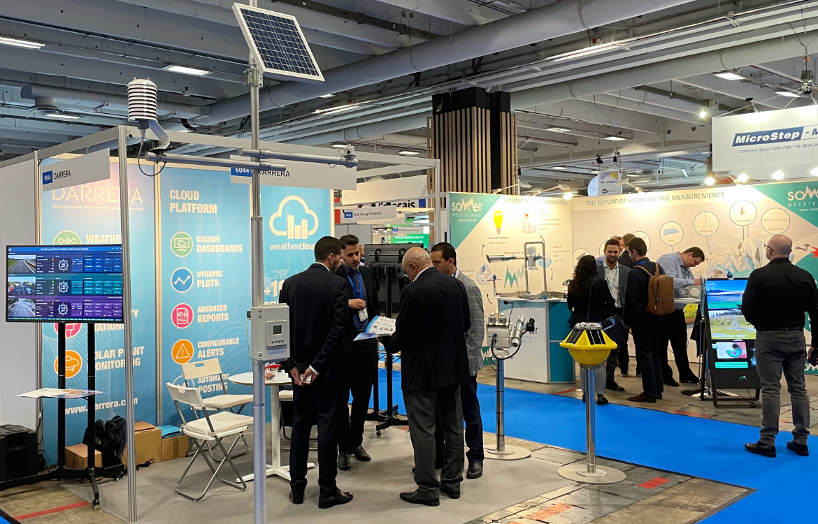 Darrera presenta sus últimas novedades en la Meteorological Technology World Expo de París Darrera presenta sus últimas novedades en la Meteorological Technology World Expo de París